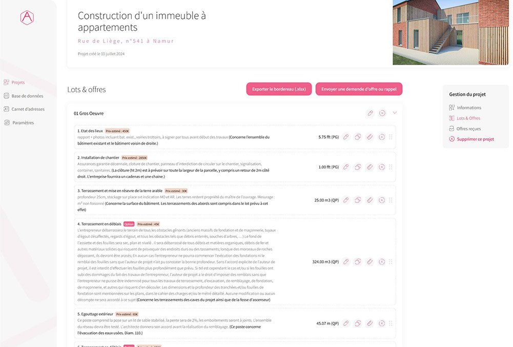 Image d'illustration du Bordereau